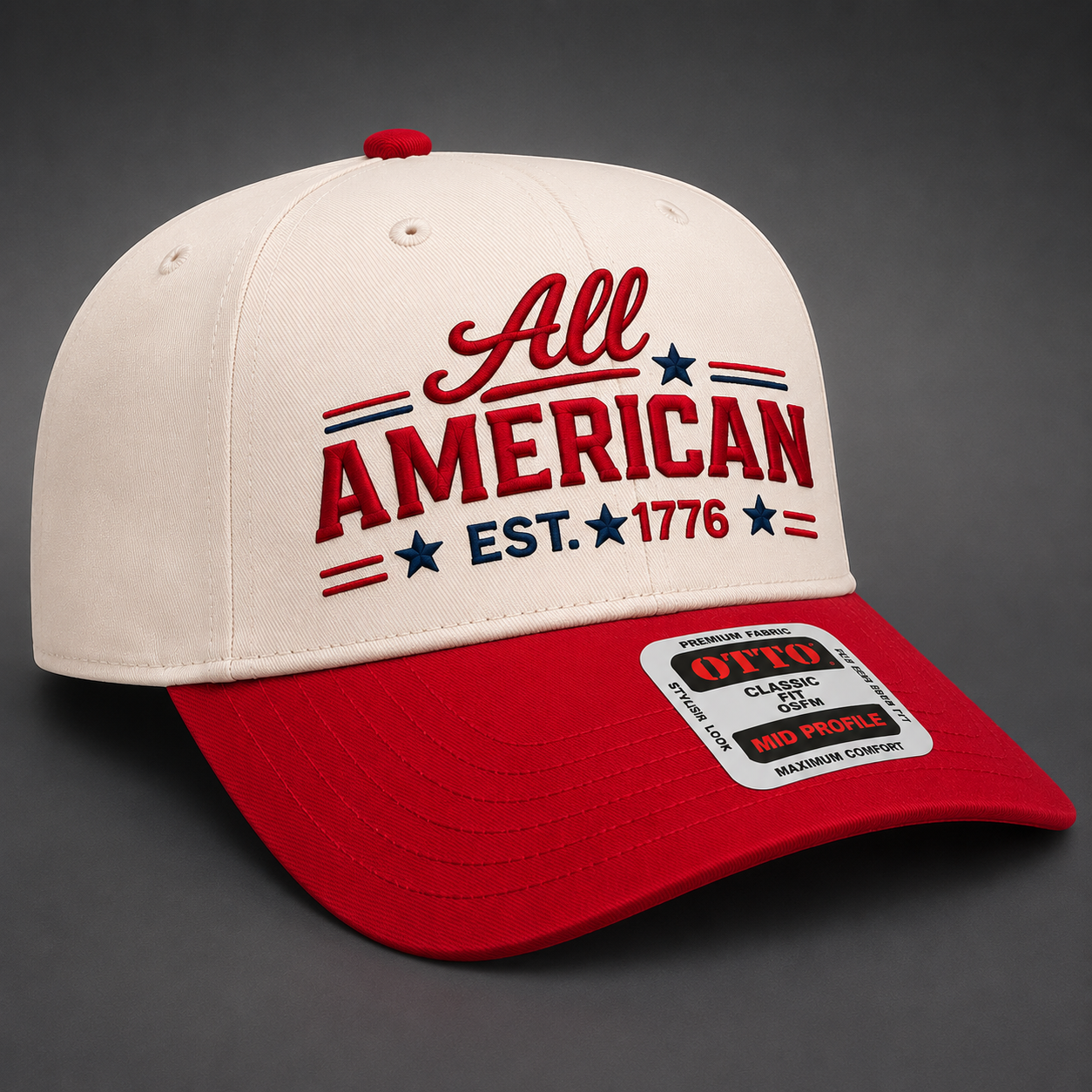 All American Snapback Hat